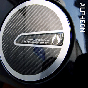 [ Alpheon(La crosse) auto parts ] Carbon noir fuel cover molding Made in Korea